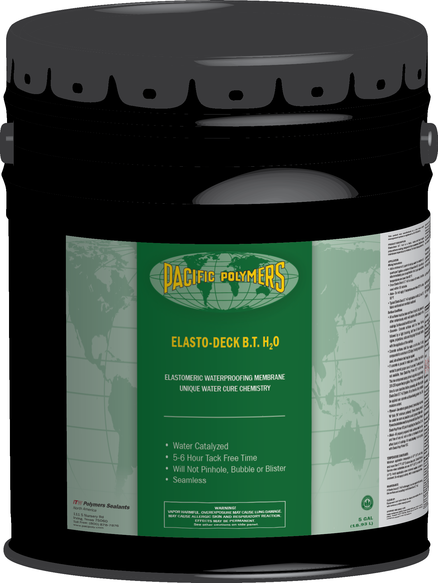 ElastoDeck BT H2O Pacific Polymers